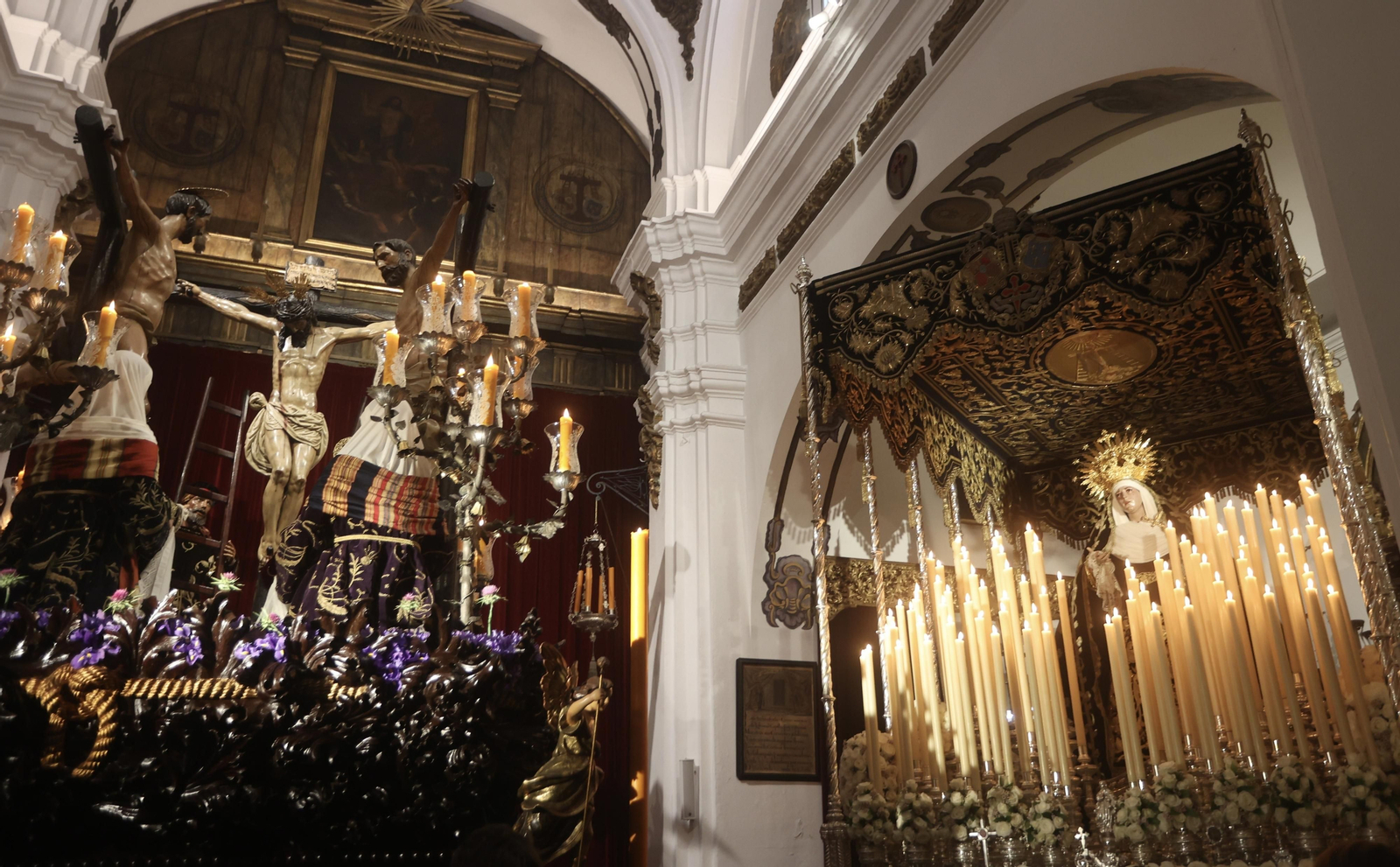 Las imágenes de la hermandad de La Carretería en la Semana Santa de Sevilla 2024