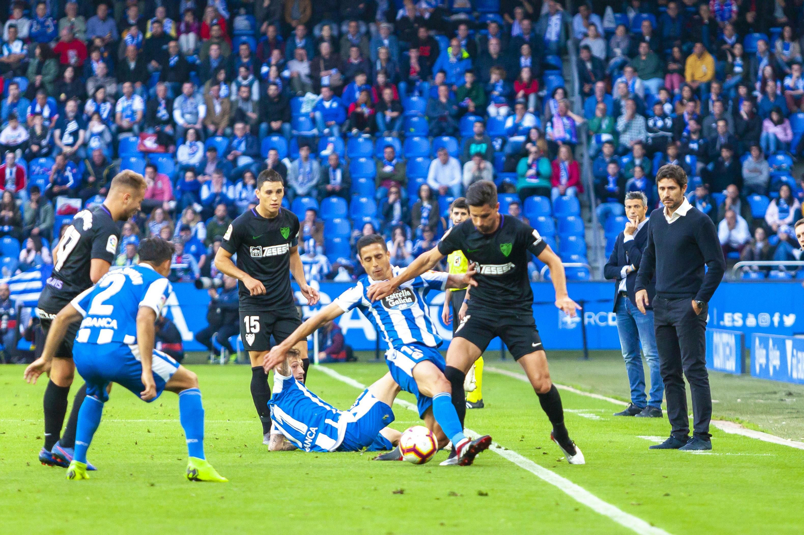 Las fotos del Deportivo - Málaga CF