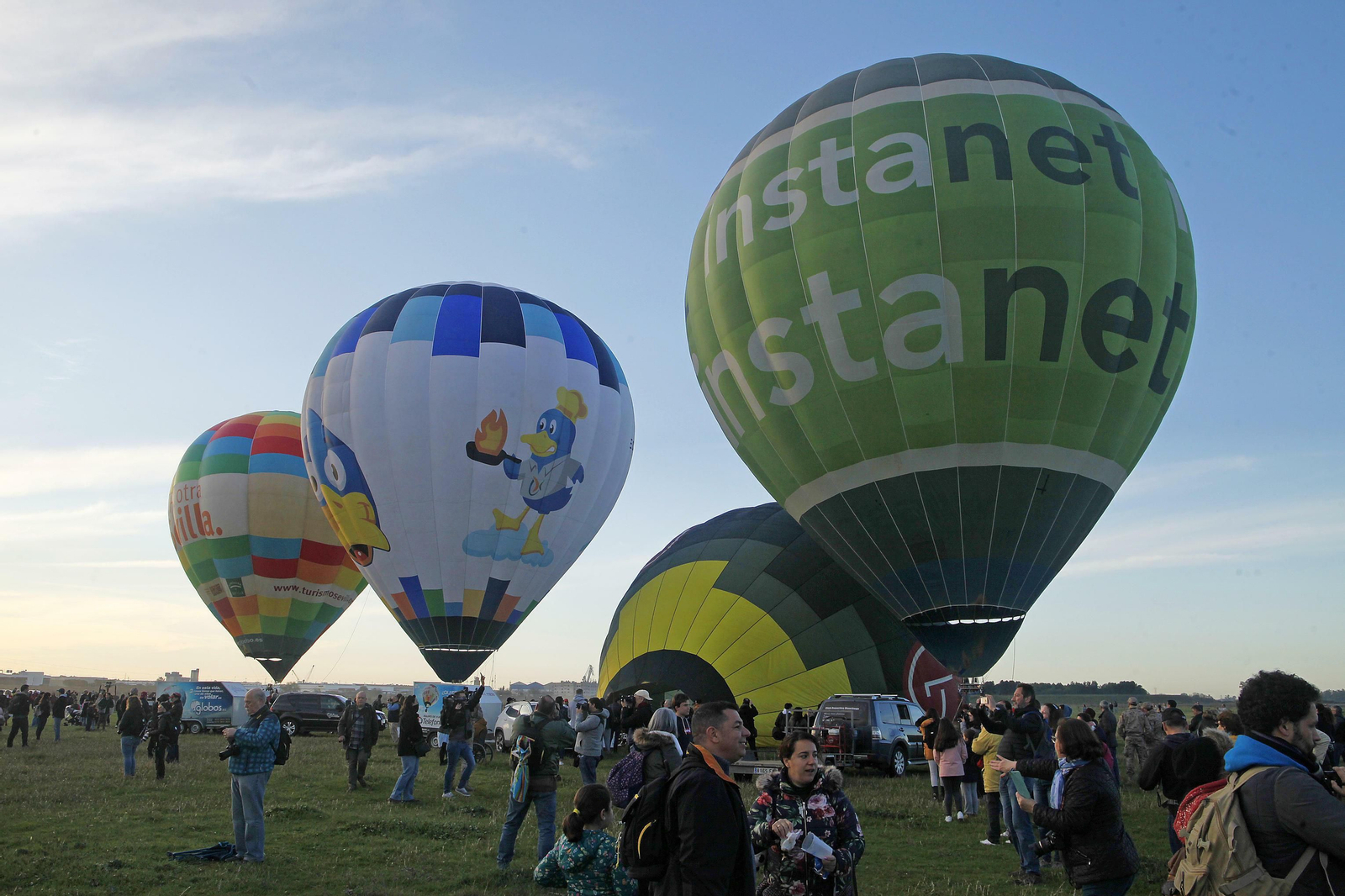Las imágenes de la XXI Copa del Rey de Globos Aerostáticos.