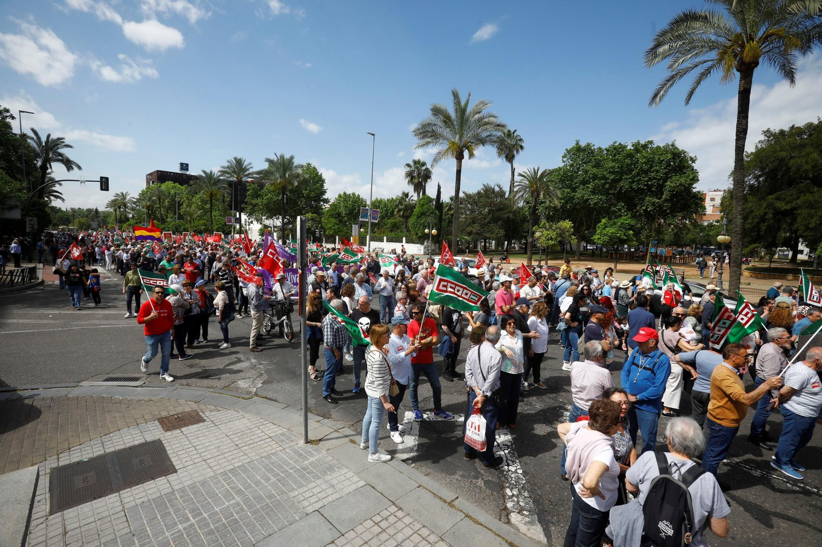 Todas las imágenes de la manifestación del 1 de mayo en Córdoba Todas las imágenes de la manifestación del 1 de mayo en Córdoba
