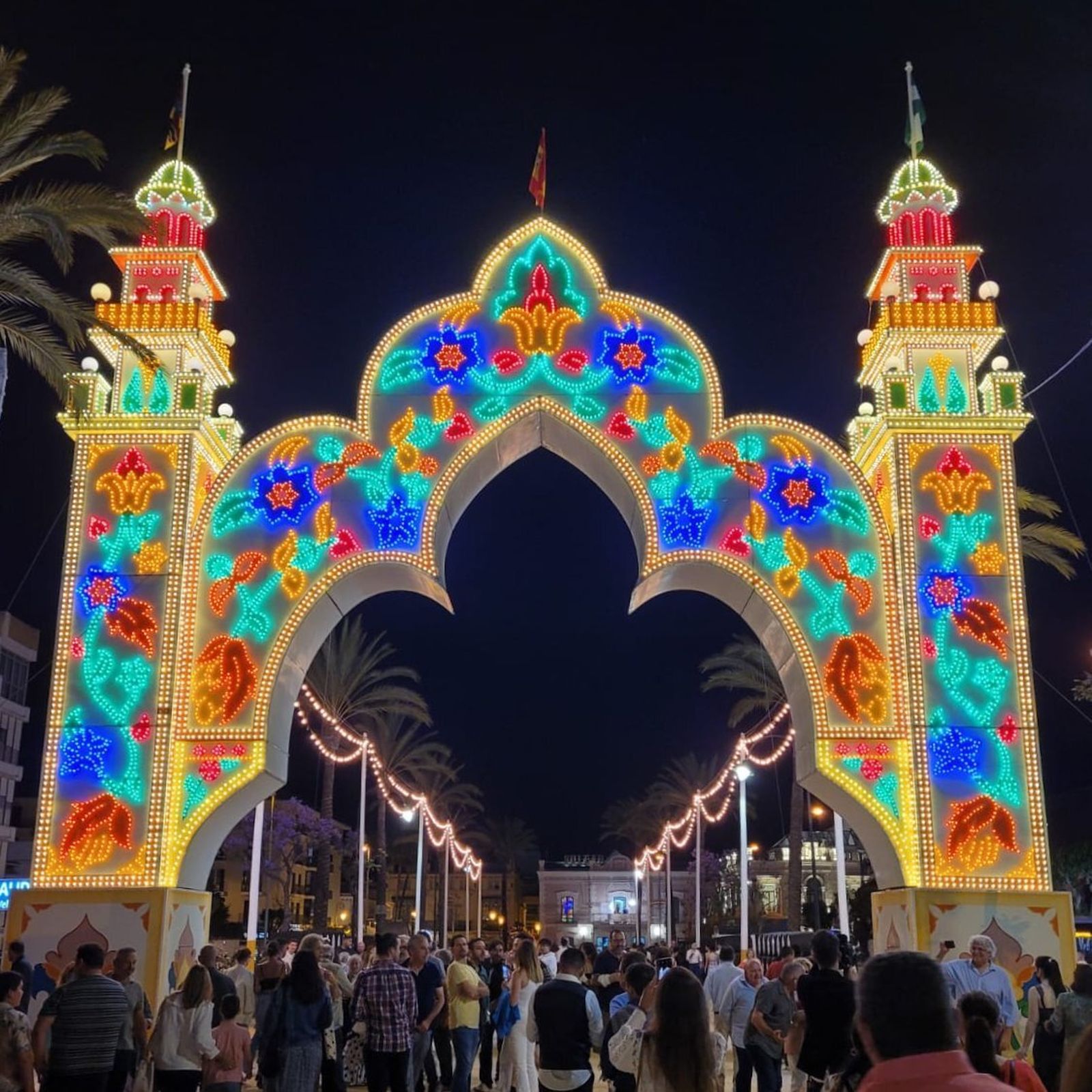 Tiempo de feria: las espectaculares iluminaciones de Ximénez Group, en imágenes