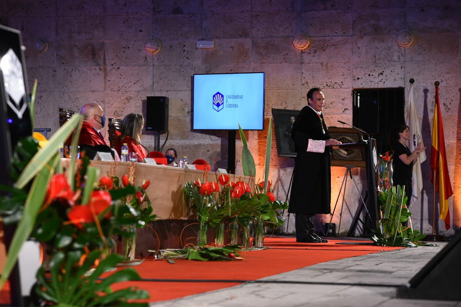 Las fotos de la inauguración del curso académico en la Universidad de Córdoba.