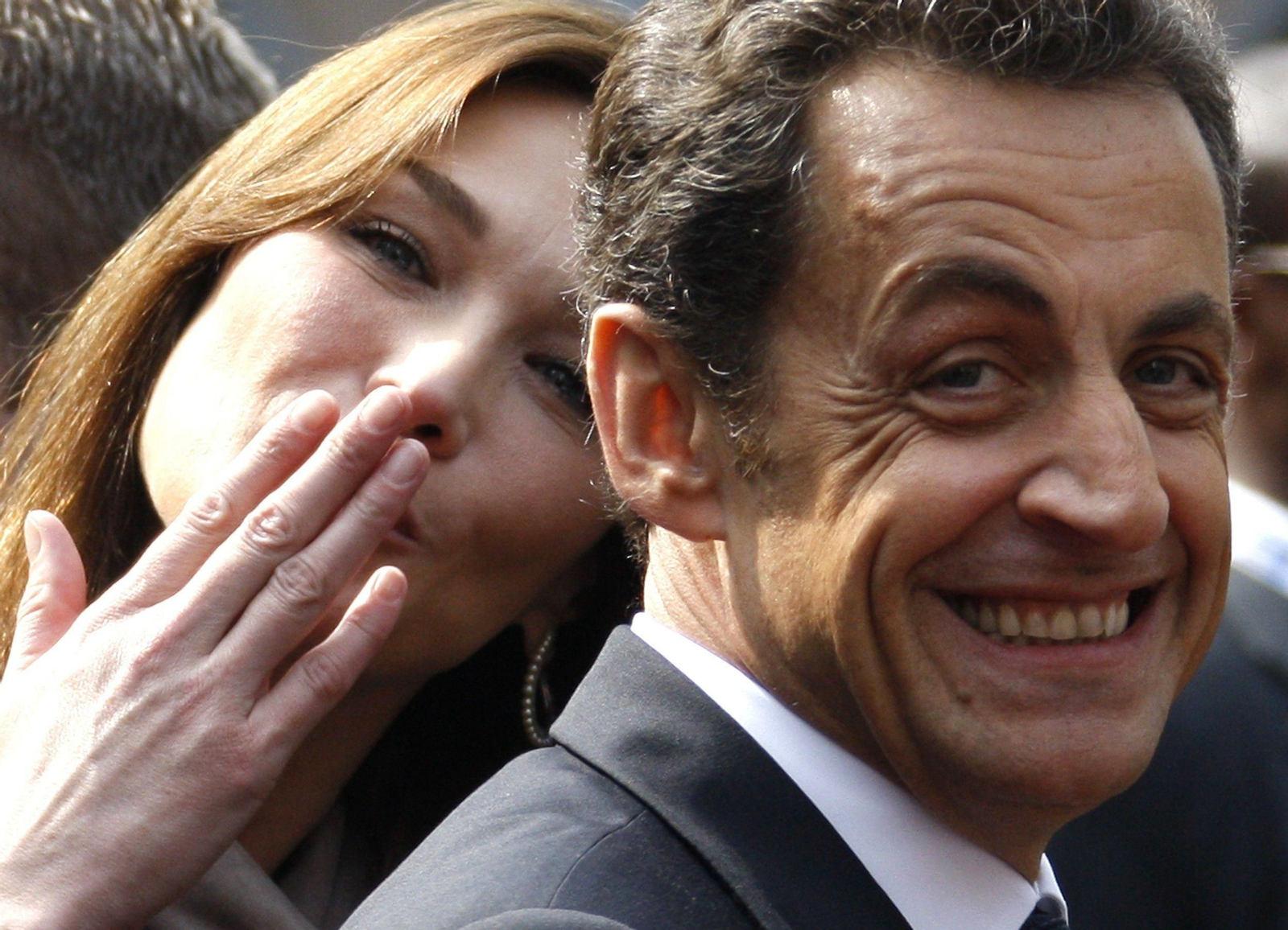 Carla Bruni y Sarkozy, un matrimonio milagro.