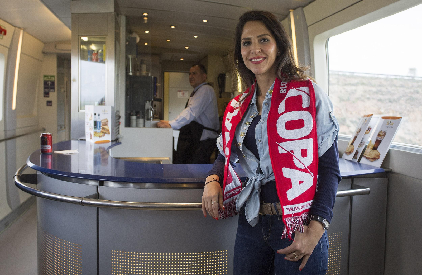 Carolina Alés posa para una entrevista a este diario en 2018.