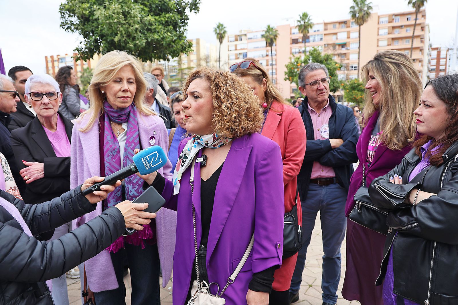 8M: Las fotografías de la manifestación del Día de la Mujer
