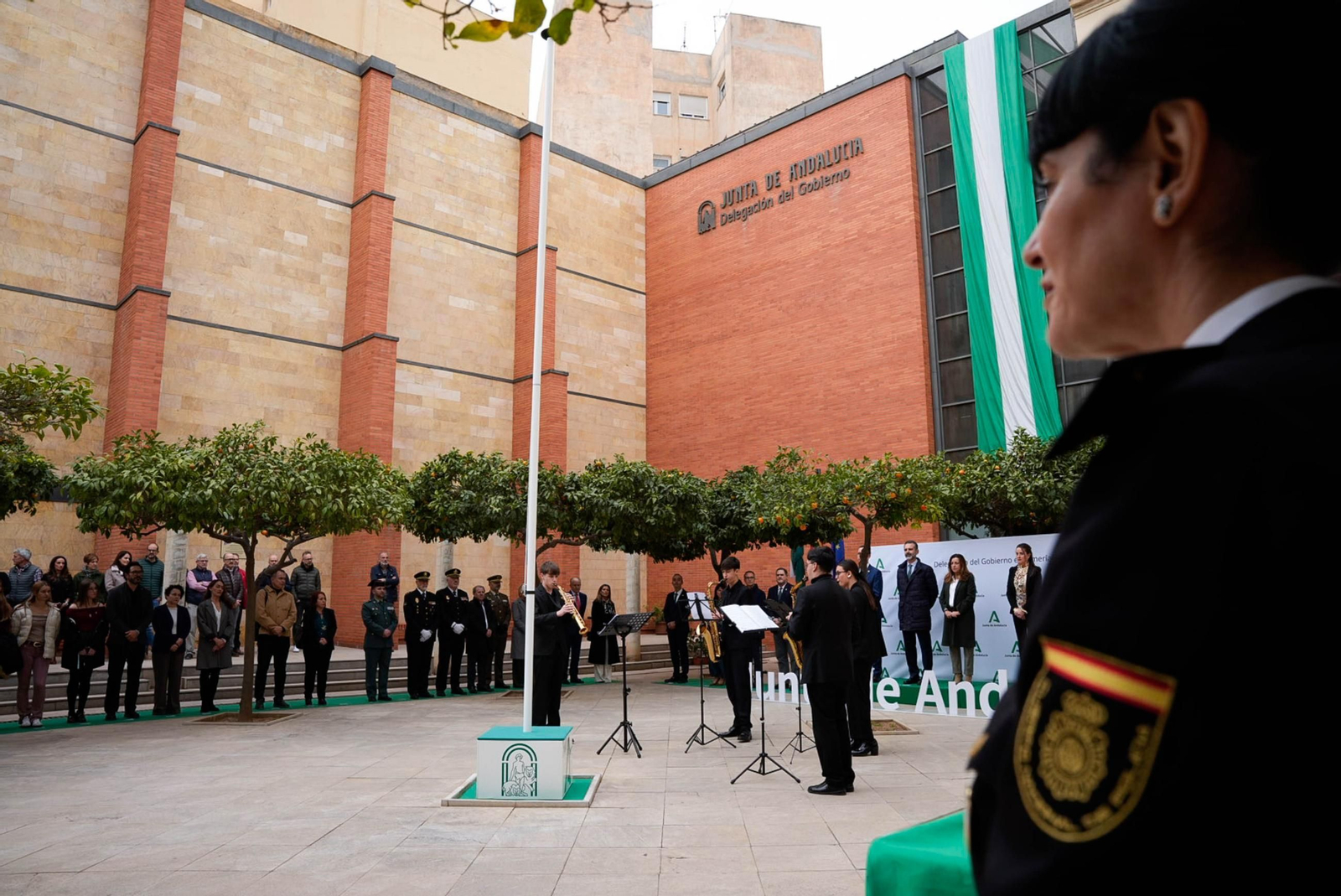 Así han sido las imágenes del día de la bandera en Almería