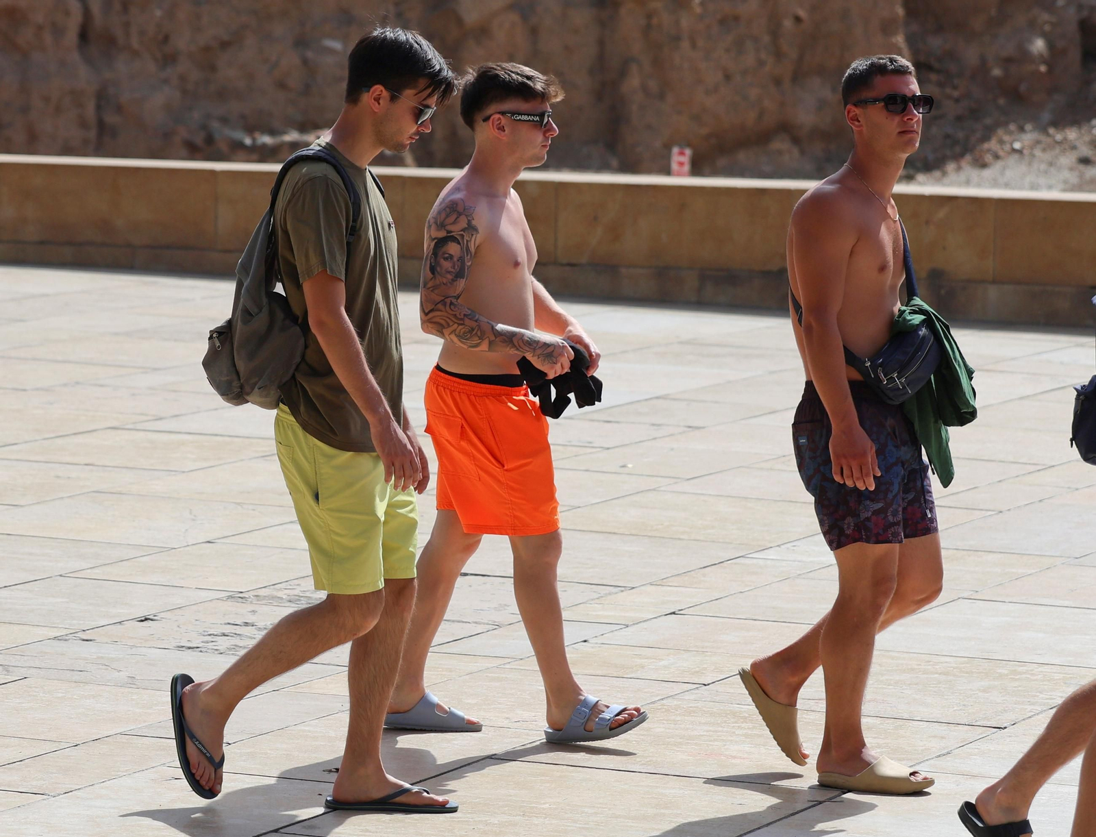 Así se combate el calor en Málaga el primer día de agosto