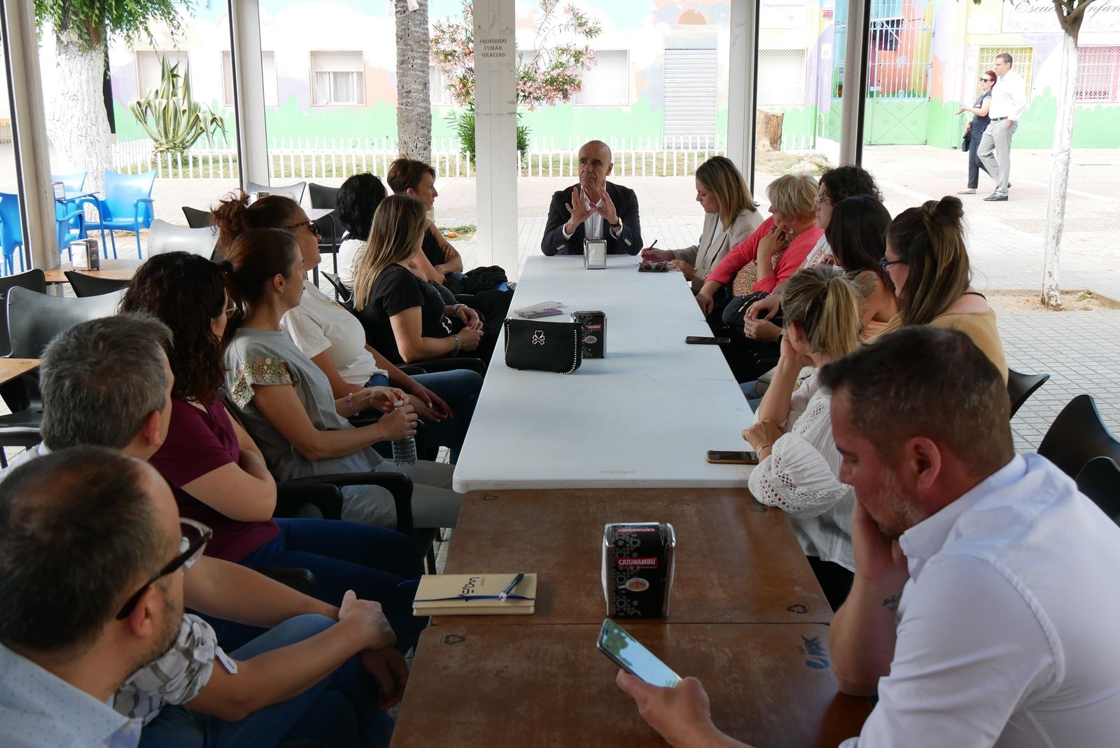 Muñoz pide atender las "reiteradas peticiones de desbroces" de colegios de las AMPA del distrito Norte