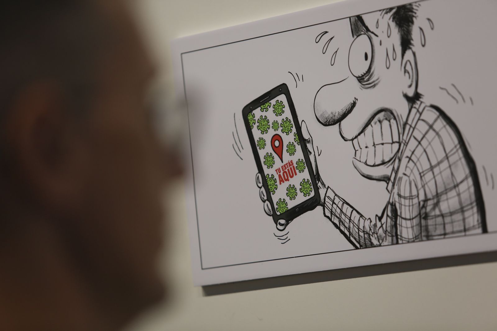 Exposición de viñetas de Miki y Duarte (fotos)