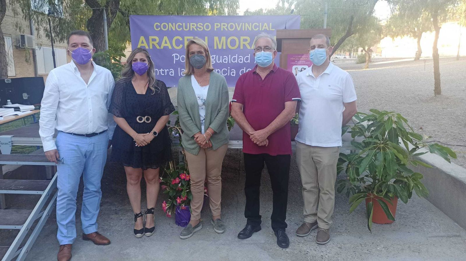 Imagen de la entrega de premios facilitada por la Delegación de Educación.