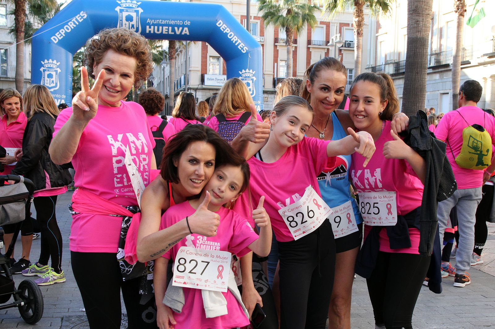 "Kms por Ellas", la carrera de La Mujer en imágenes