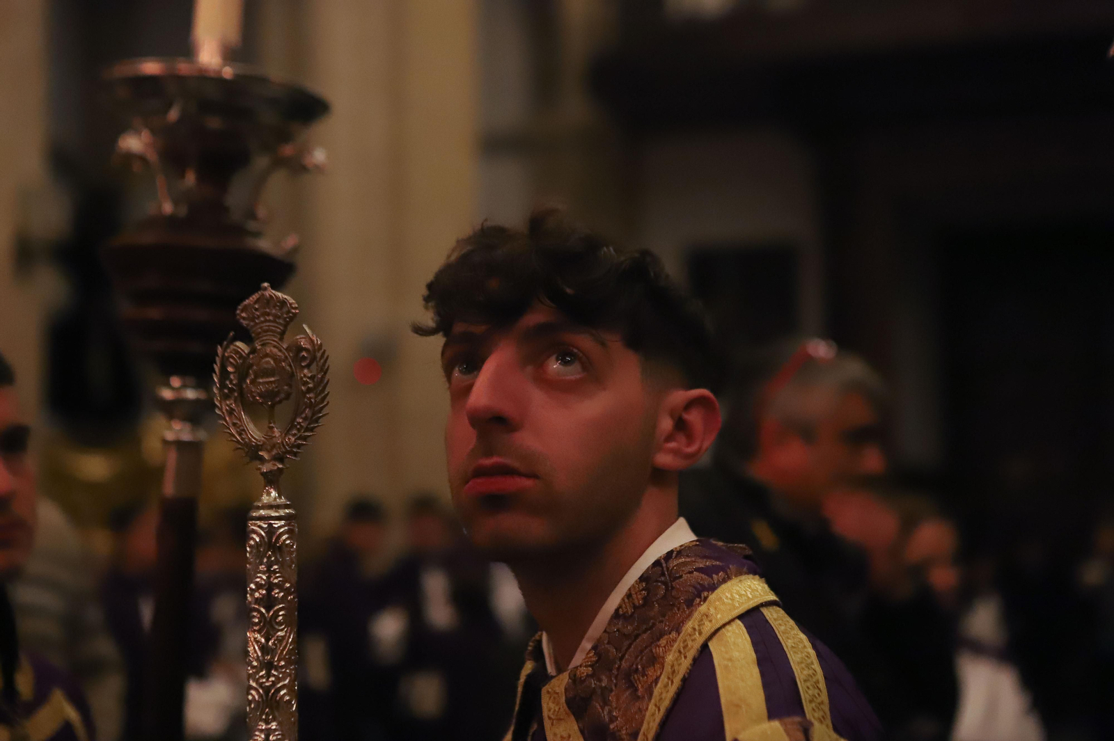 Fotos del Lunes Santo en Tarifa: El huerto y Nuestra Madre de Dios y del Rosario