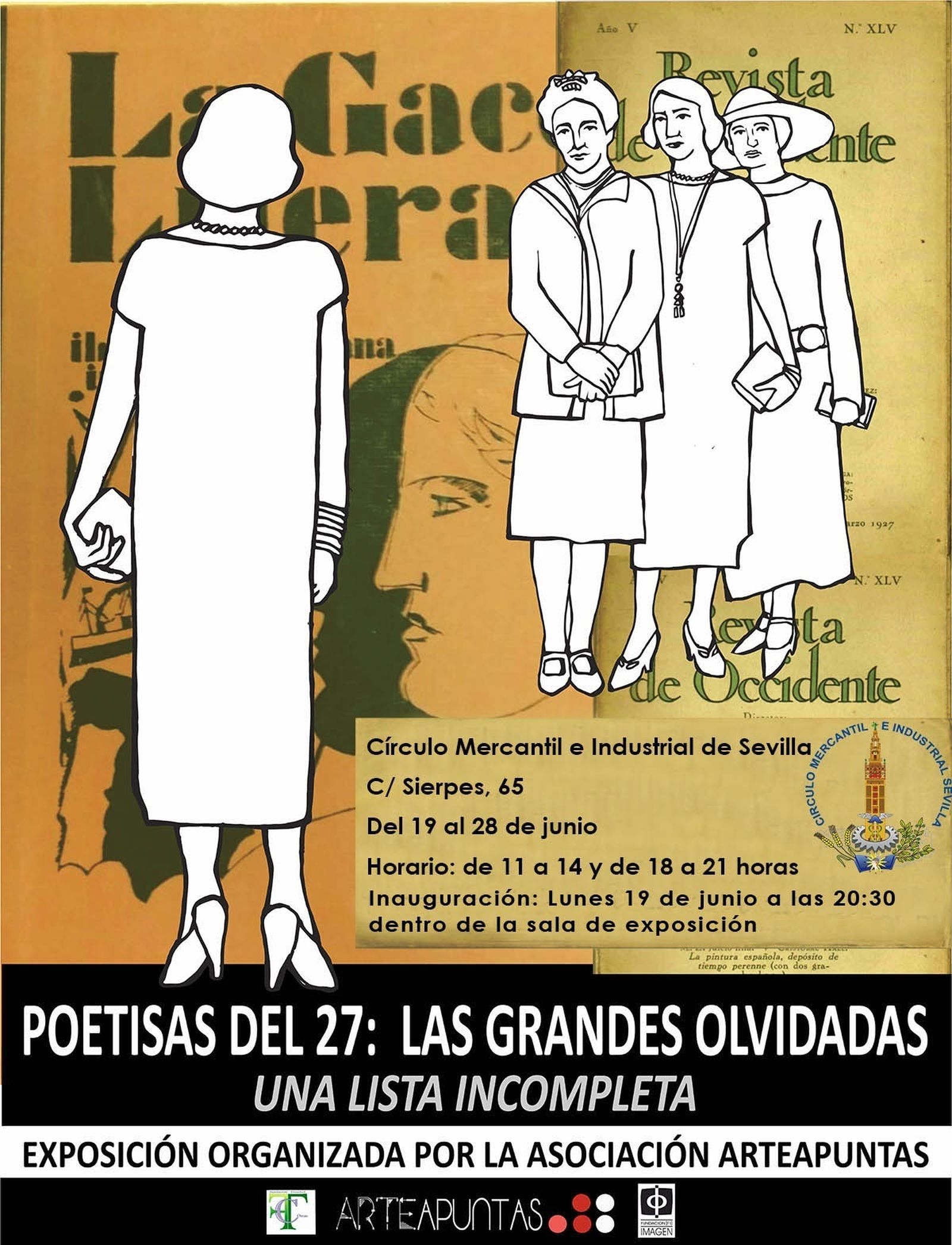 La muestre pretende visibilizar a las escritoras del 27.