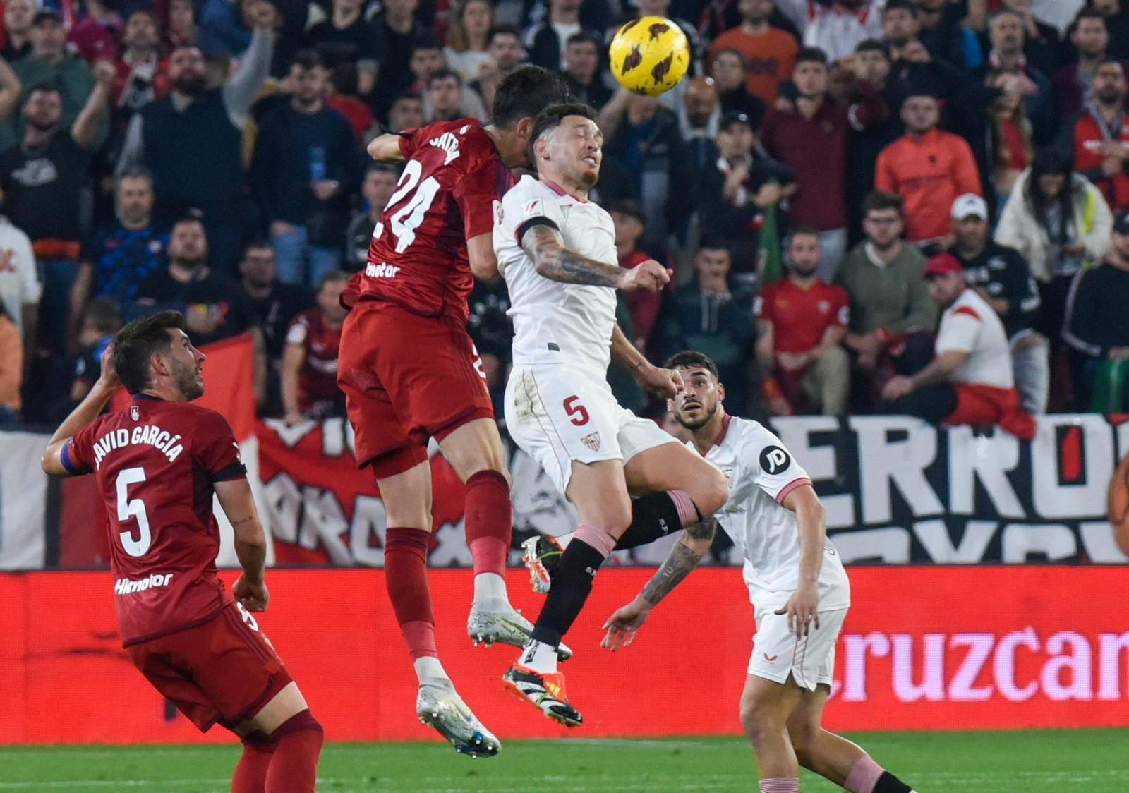Las imágenes del Sevilla-Osasuna