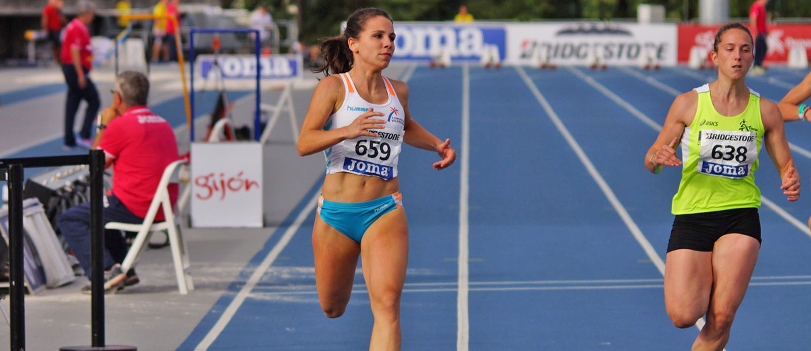 Maribel Pérez, autora de la quinta mejor marca española de todos los tiempos.