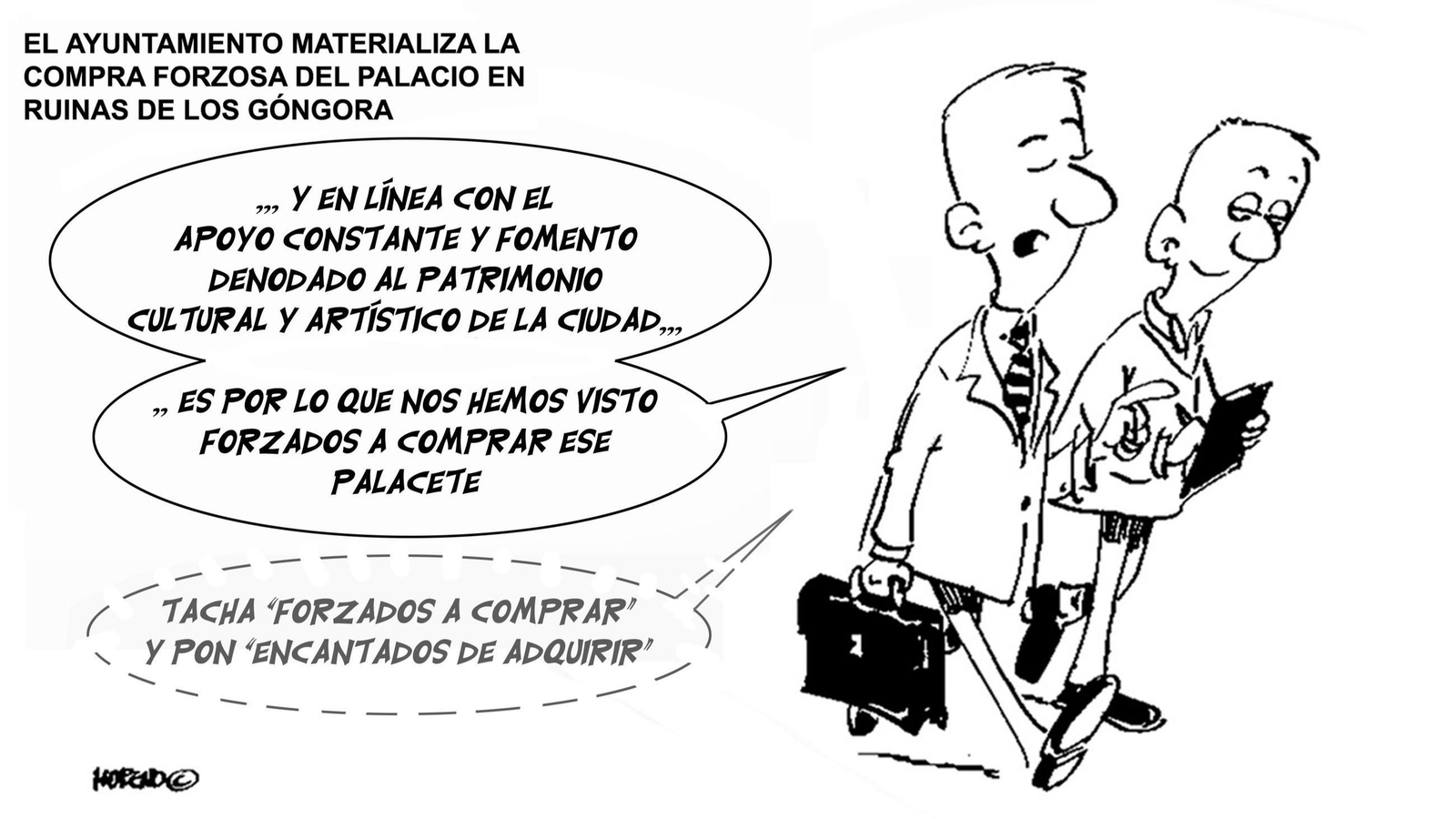 Compra palacio Góngora