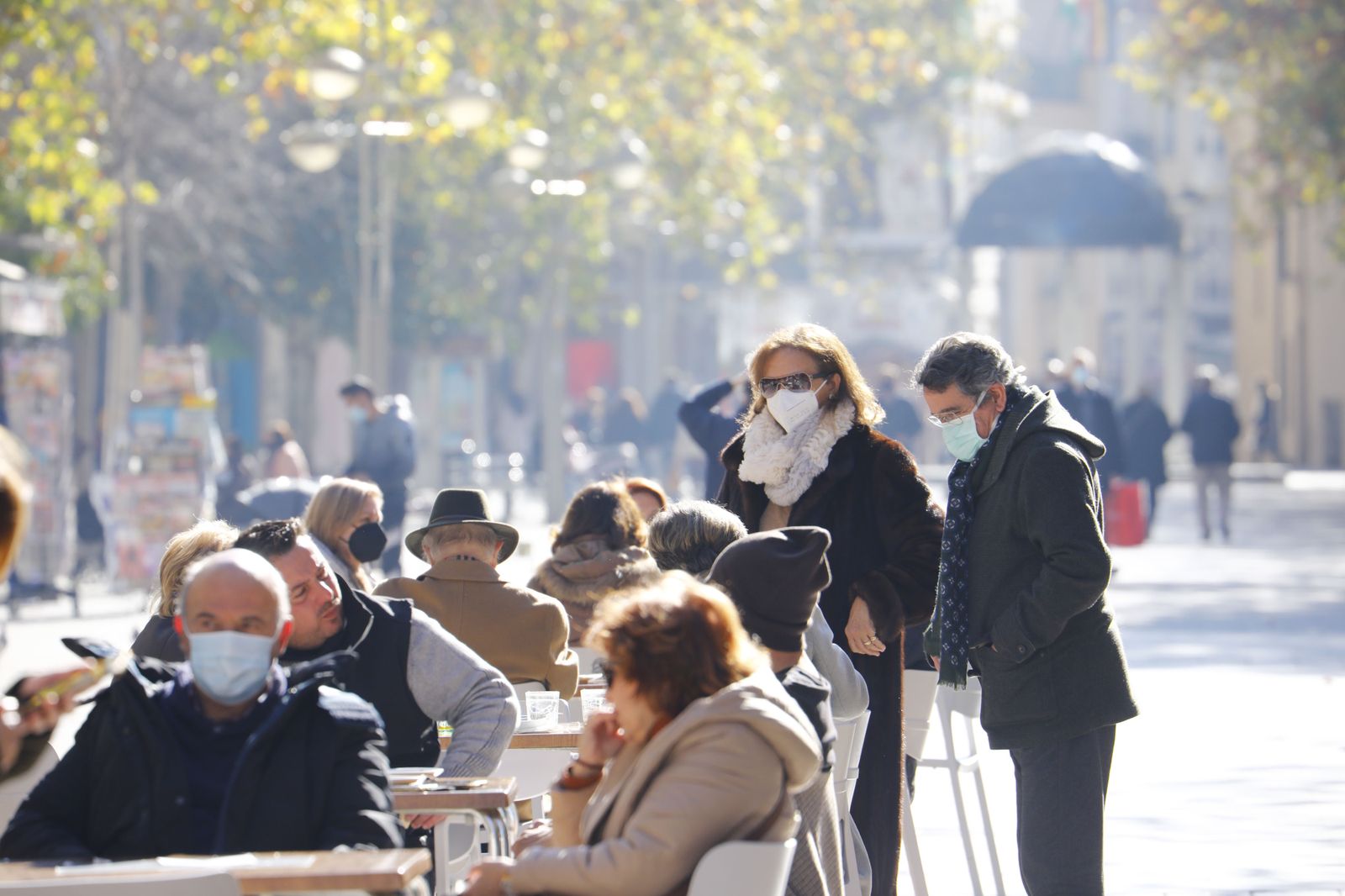 Ambiente en la calle en Córdoba.