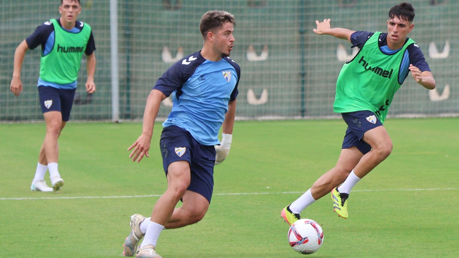 El Málaga CF prueba la Ciudad Deportiva de Arraijanal