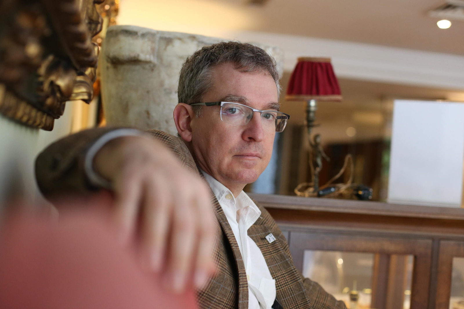 El narrador Santiago Posteguillo.