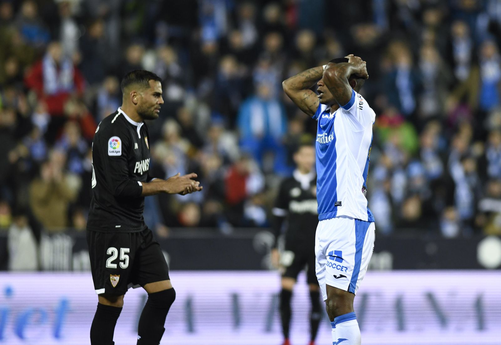 Las imágenes del Leganés-Sevilla de Copa