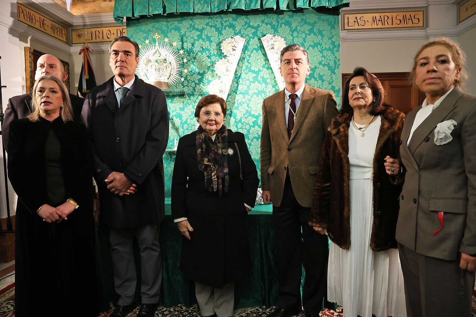 Sabatina y Bendición de nuevos atributos para la Virgen del Rocío