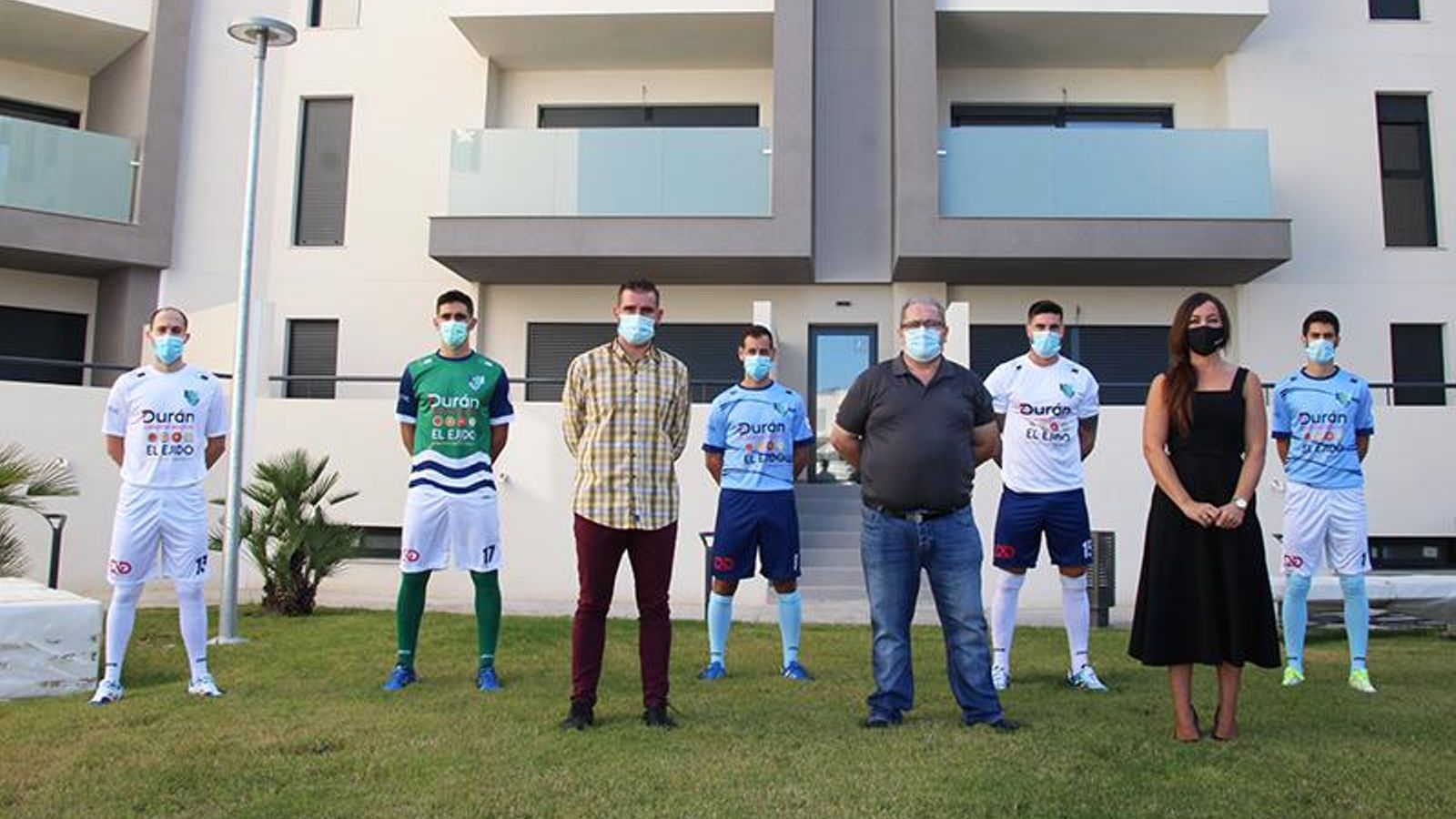 Presentación de las equipaciones.