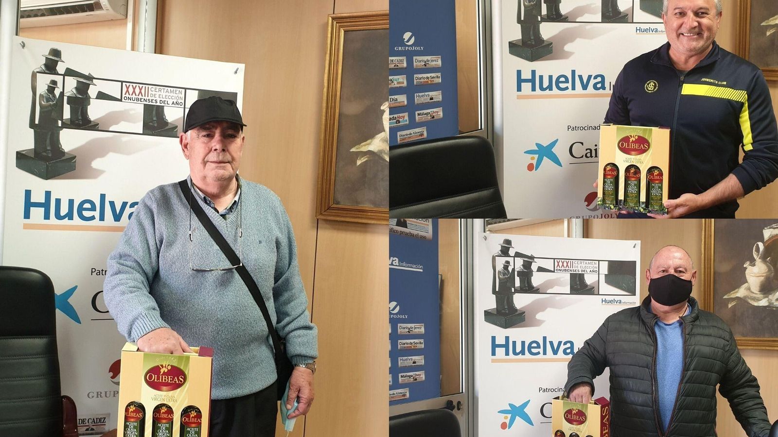 Antonio Vides Pérez, Gregorio Vega García y Mariano Patricio Fuentes