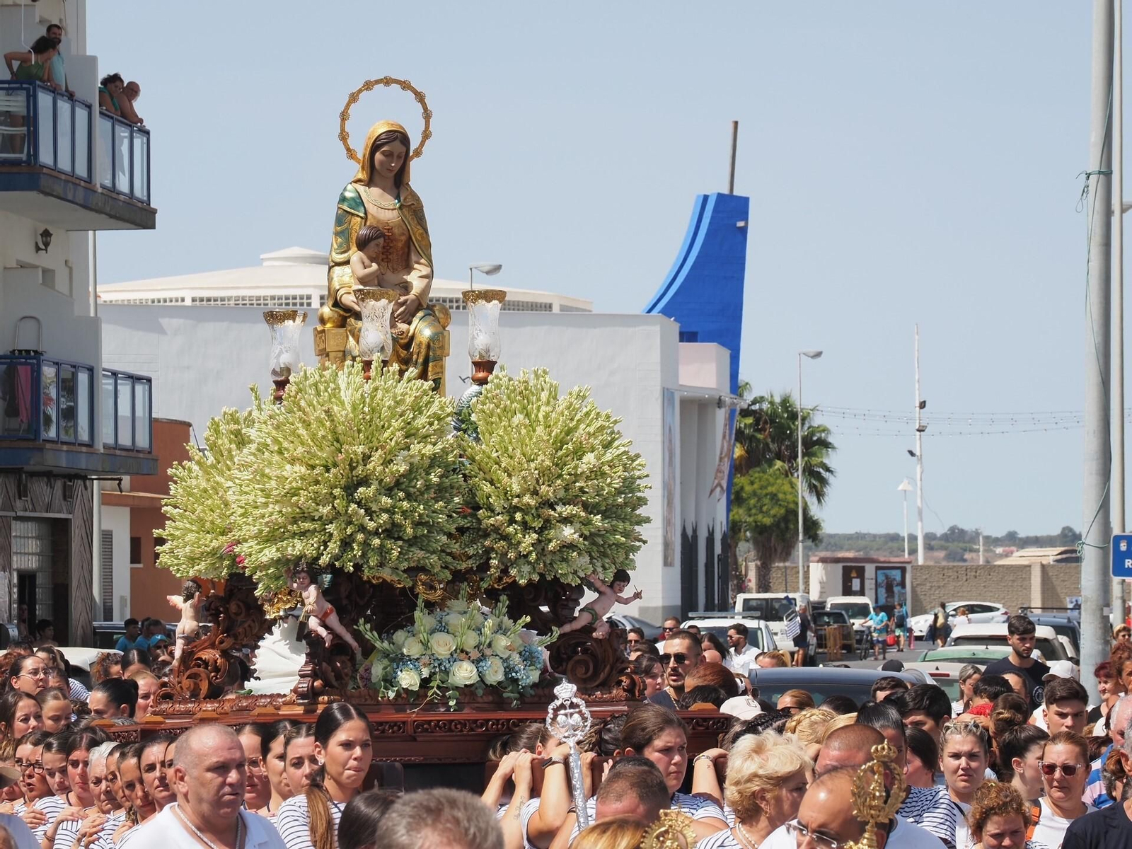 Las mejores imágenes de la procesión de la Virgen del Mar de Isla Cristina.