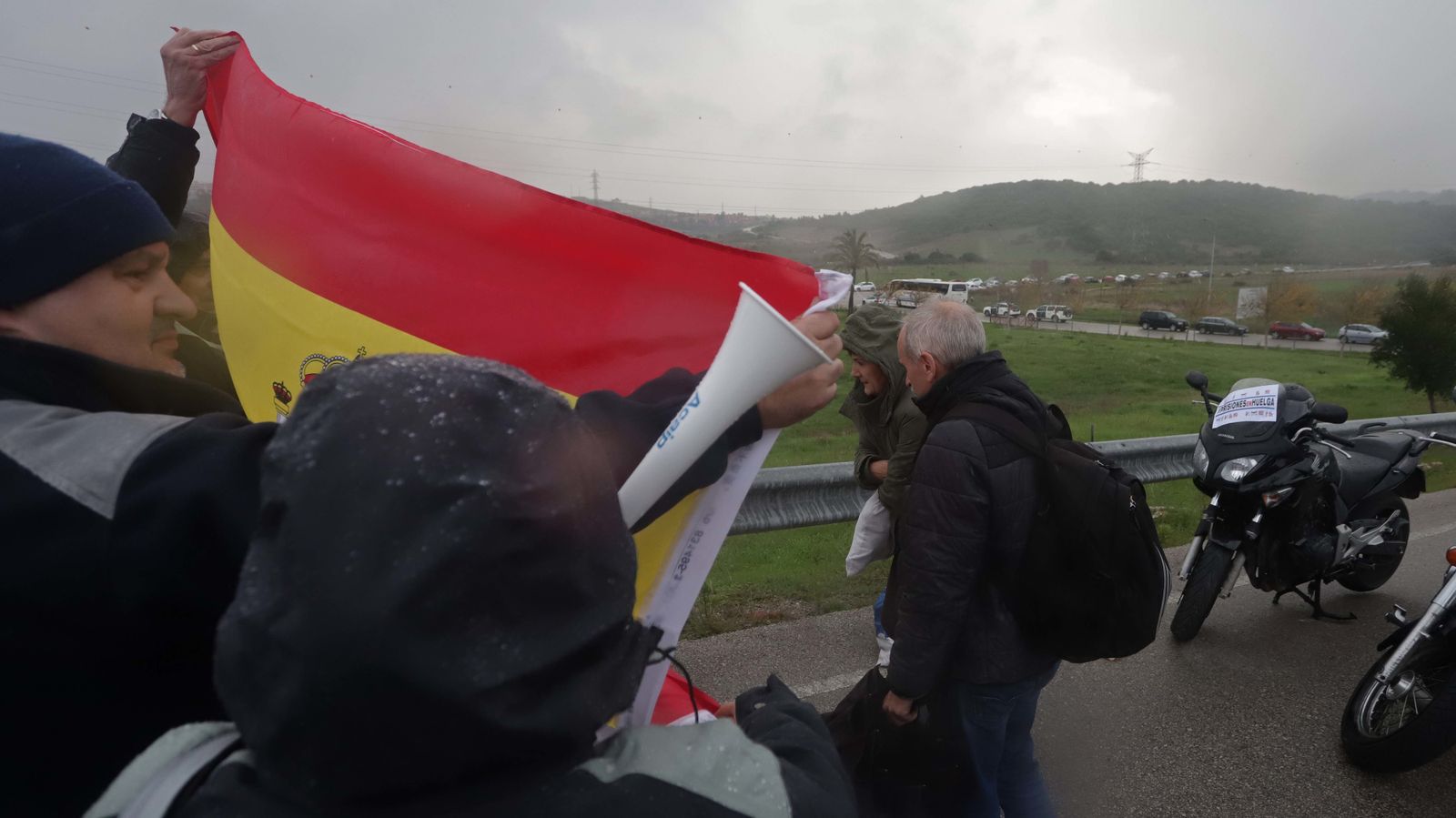 Funcionarios de Botafuegos en huelga