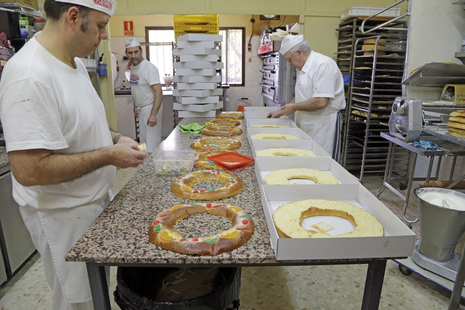 Artesanos del Roscón de Reyes