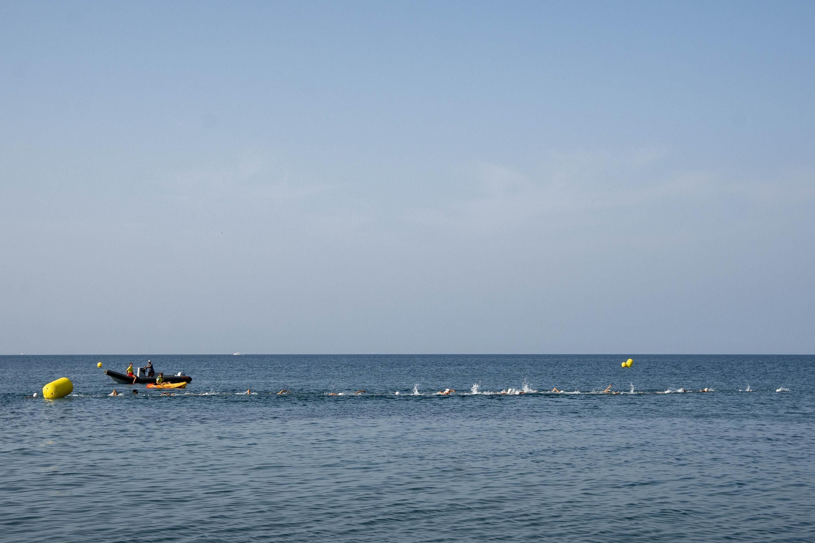 Travesía a nado Carlos Tejada de Almería