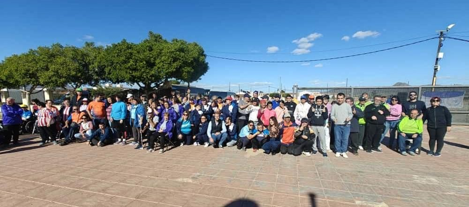 Los participantes en la competición posan al término de la entrega de premios llevada a cabo en Pulpí.