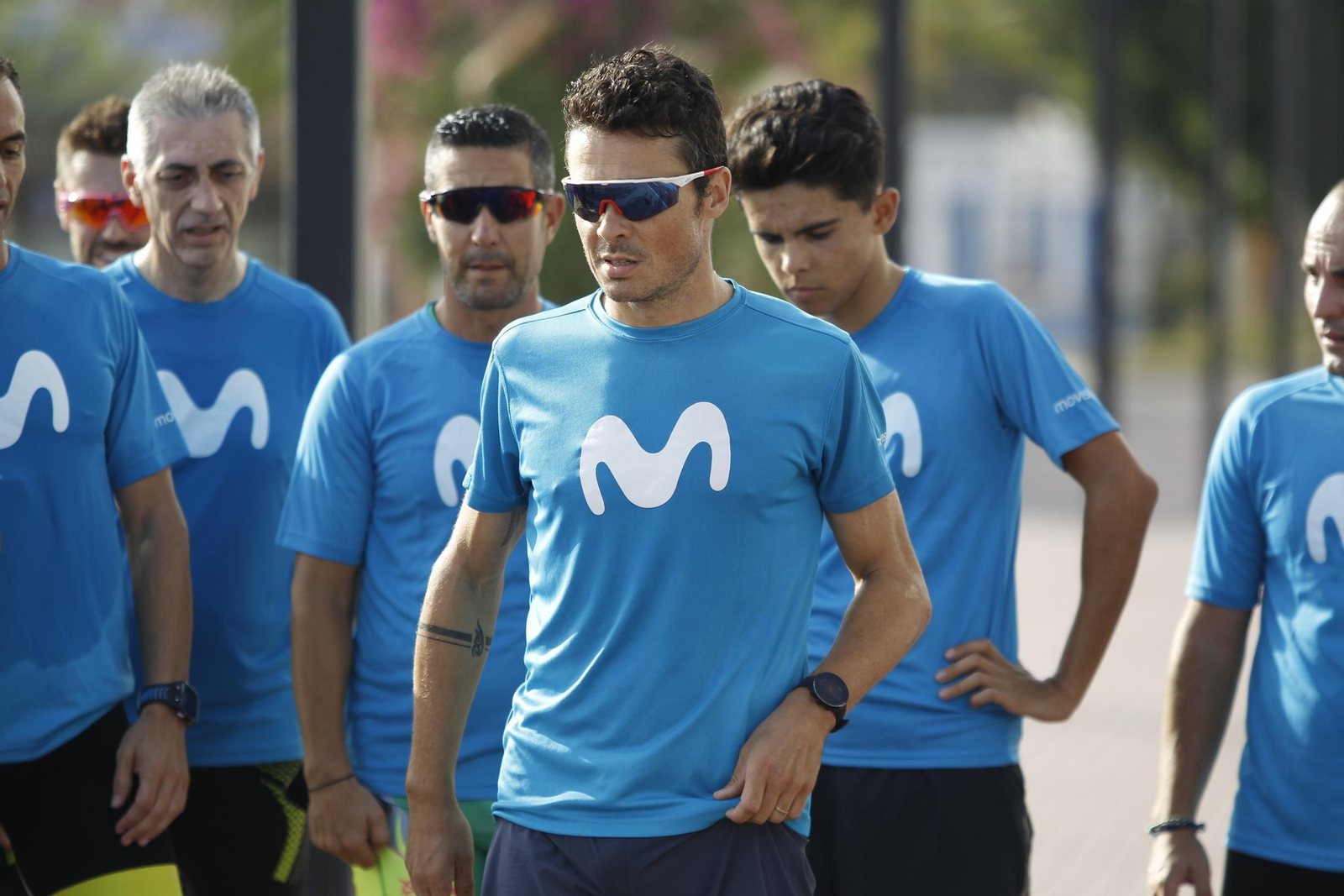 Fotogalería triatleta Javier Gómez Noya en Almería