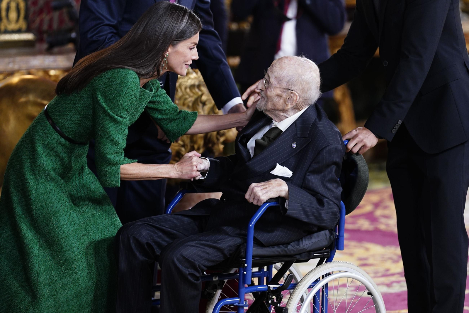 Las fotos de la recepción del Rey por el 12 de octubre