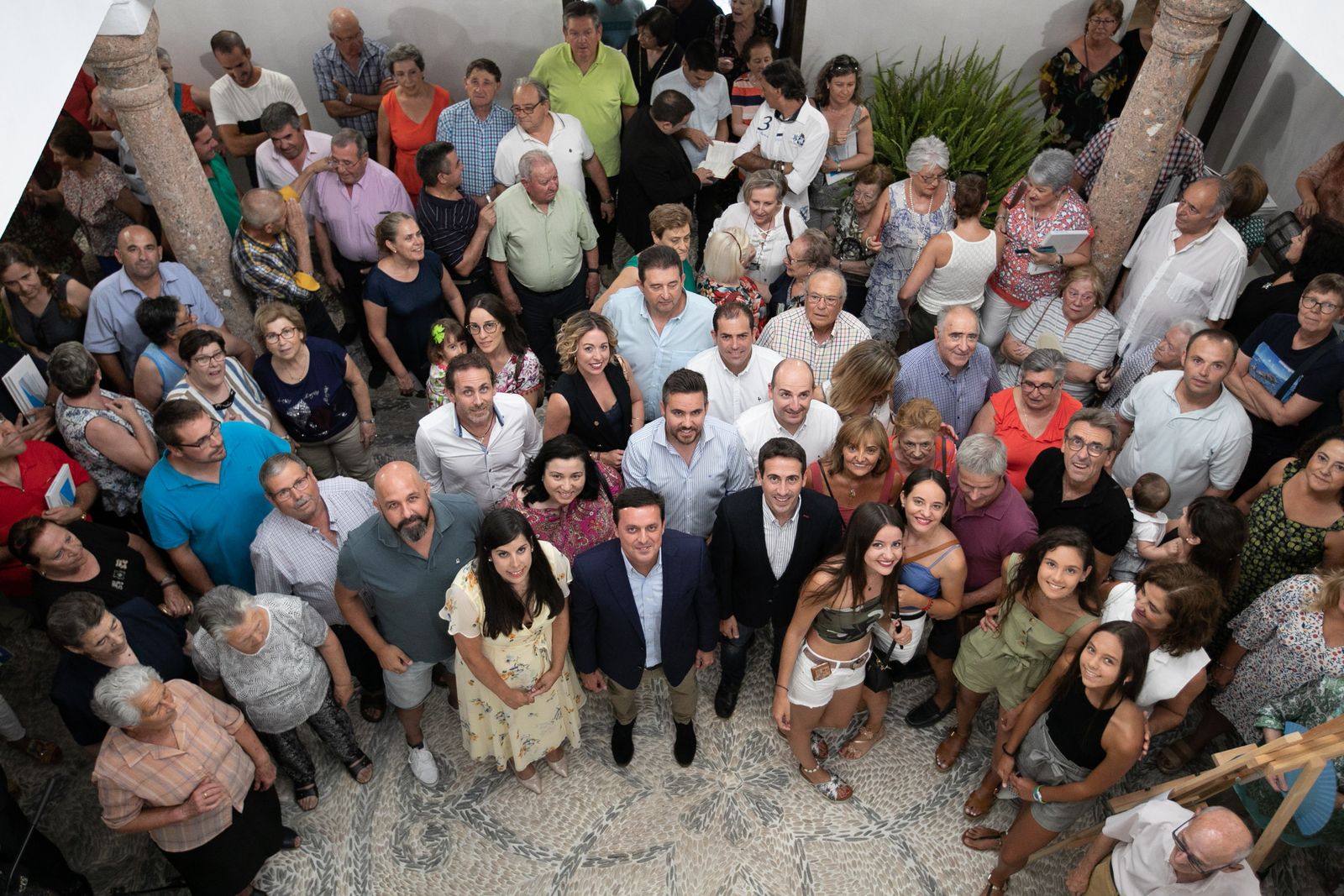 Acto de inauguración de la Casa Palacio de Los Moya en Laujar de Andarax.