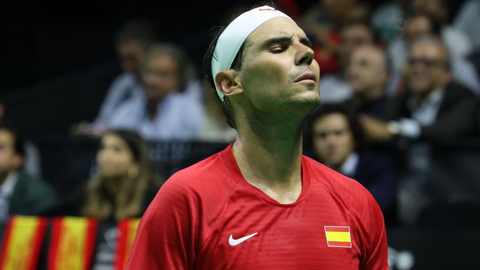 Las fotos del Rafa Nadal-Van de Zandschulp de la Copa Davis en Málaga