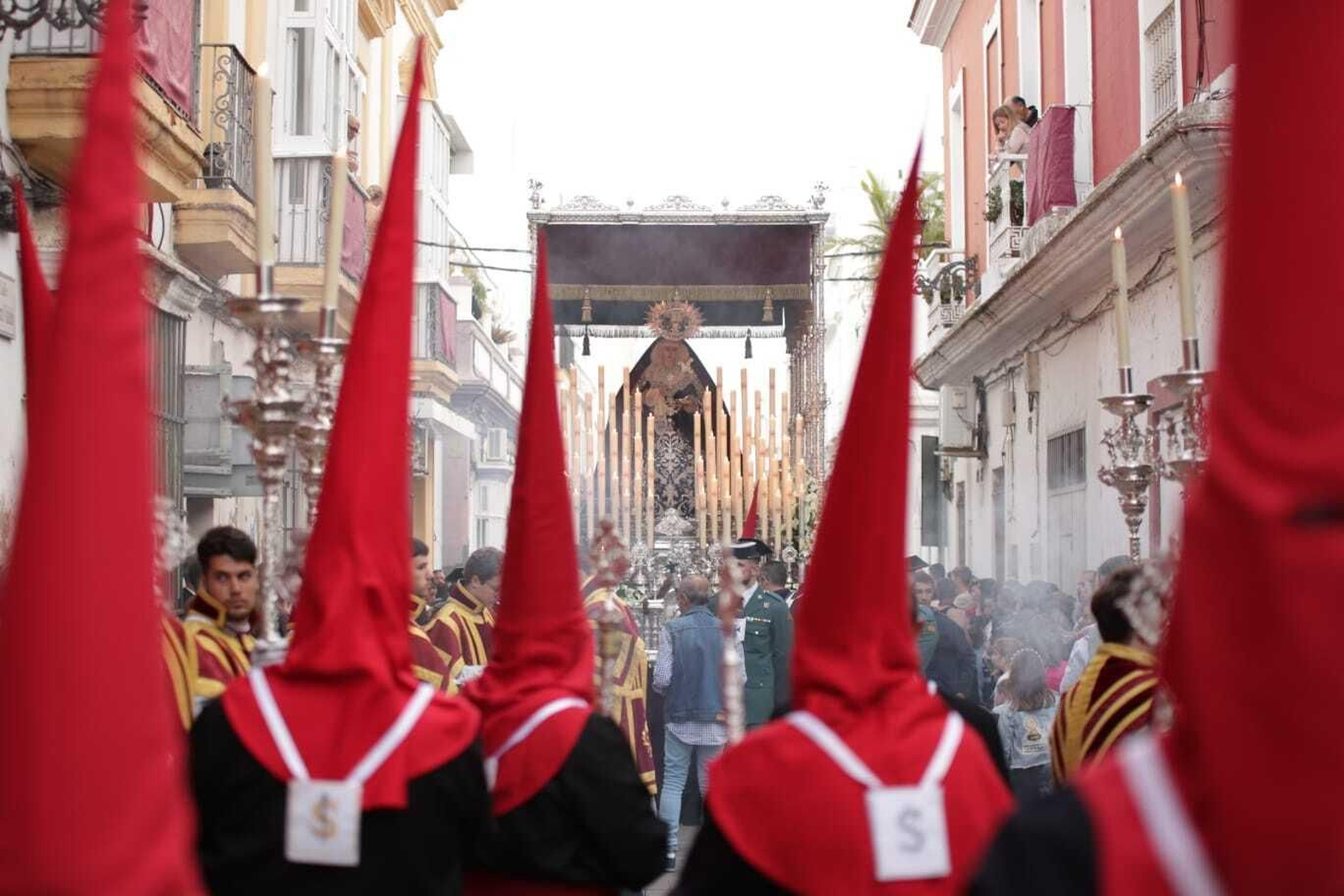 Lunes Santo en San Fernando: las imágenes de la hermandad de Medinaceli