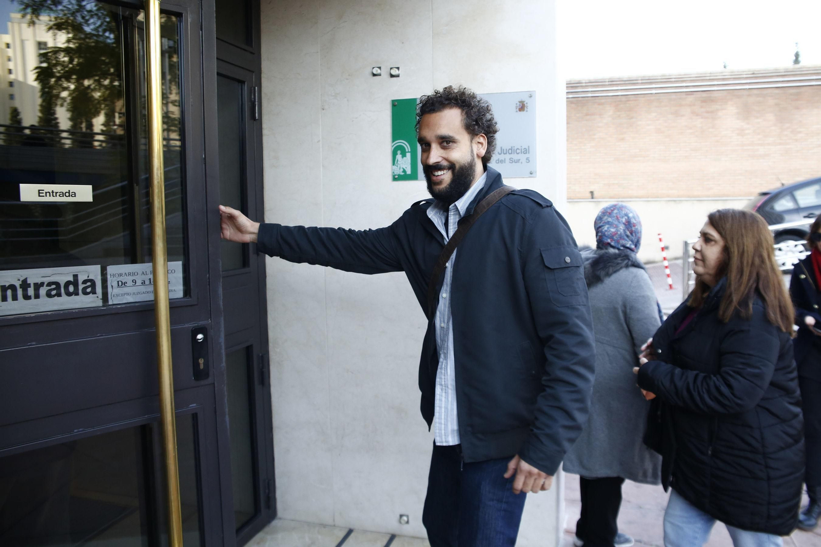 Spiriman, en una de sus comparecencias en los juzgados de la capital.
