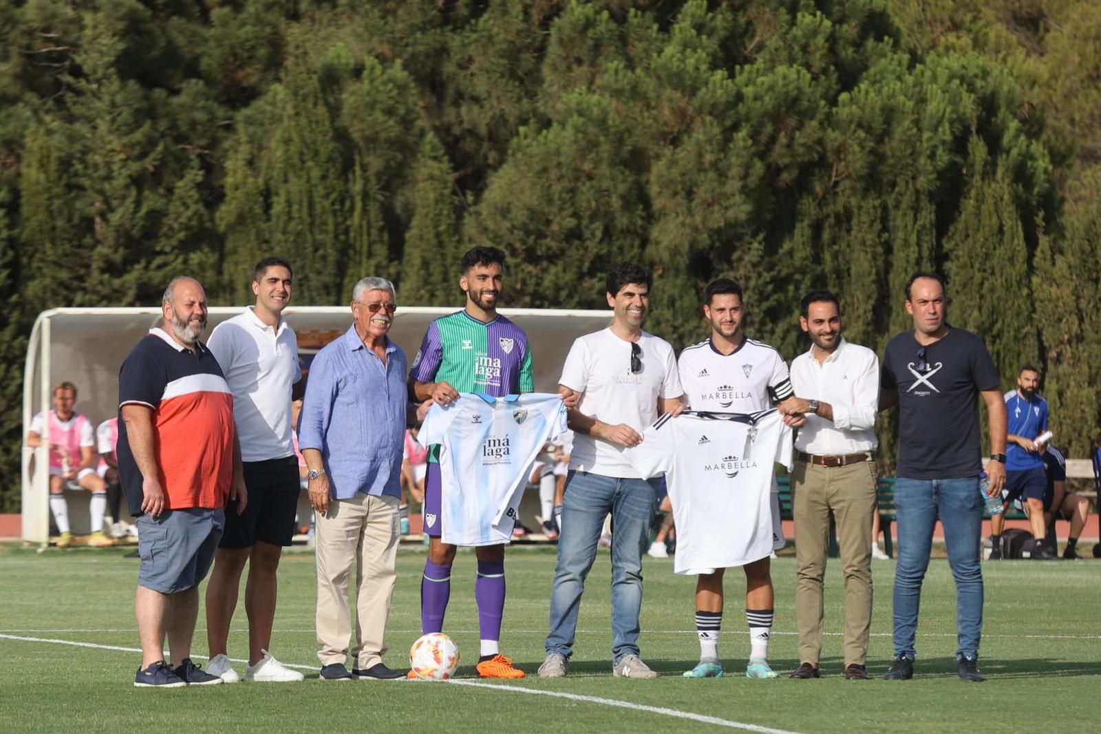 Las fotos del Marbella FC-Málaga CF