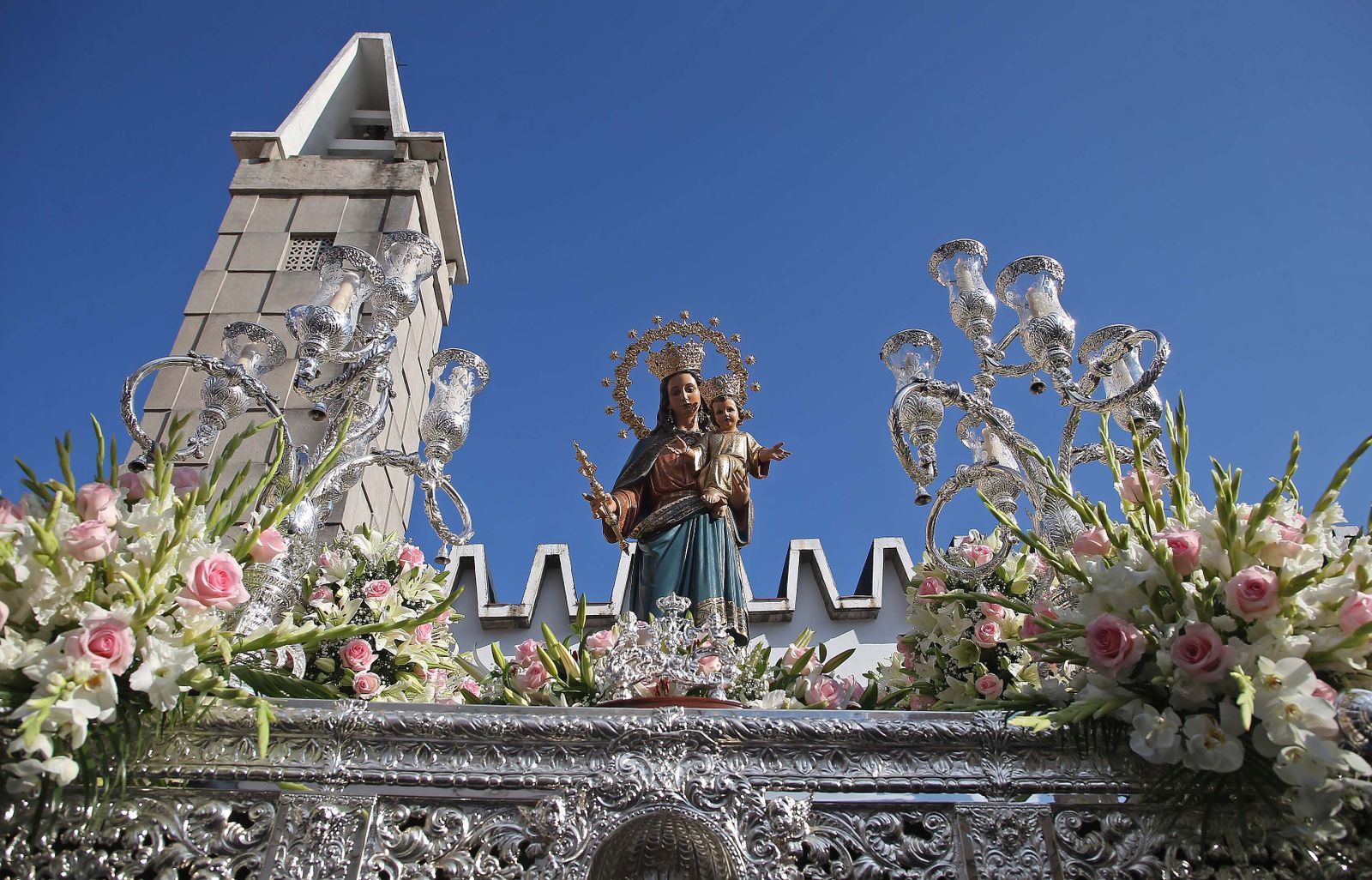 Fotos de la procesión de María Auxiliadora en Algeciras