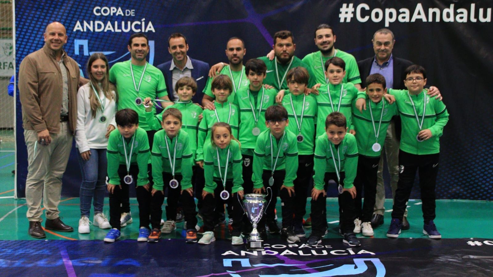 La selección gaditana benjamín.