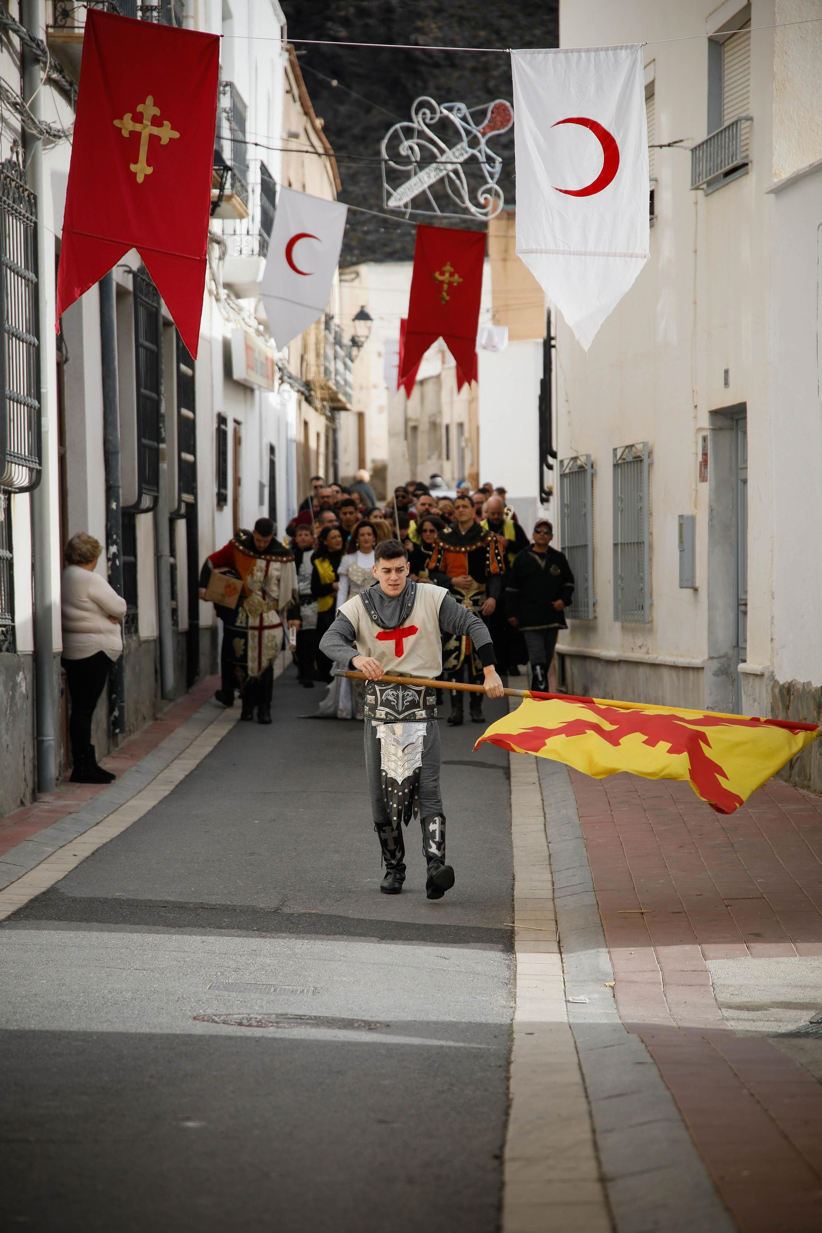 Última guerrilla en Gérgal entre moros y cristianos.