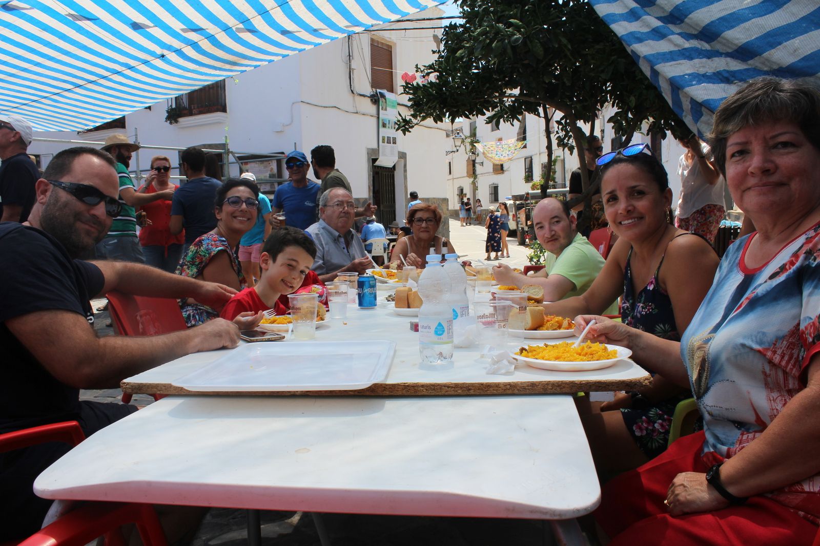 Fotogalería de la paella gigante de Velefique