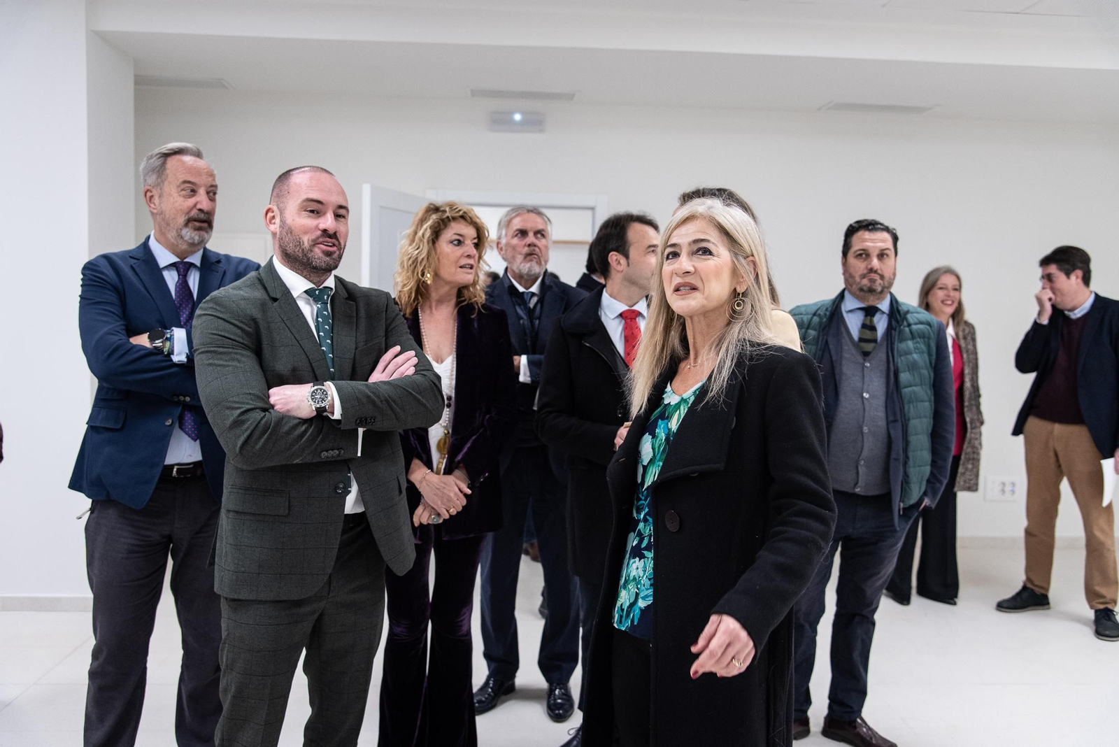 Imágenes de la visita de la Consejera de Desarrollo Educativo y Formación Profesional al nuevo colegio del Ensanche