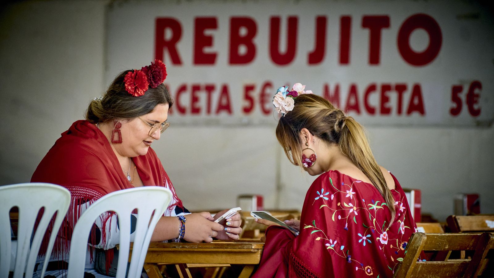 Imagen del primer día de la Feria de Puerto Real 2022