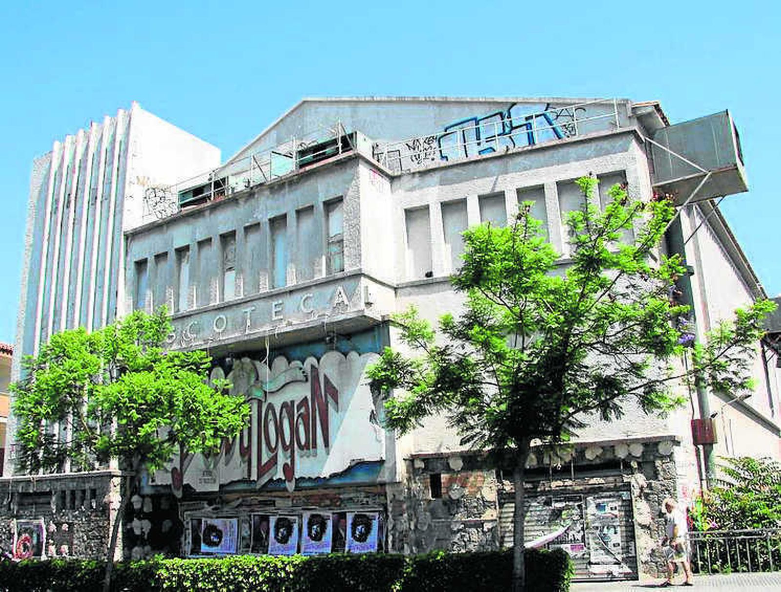 Edificio de la antigua Bobby Logan.