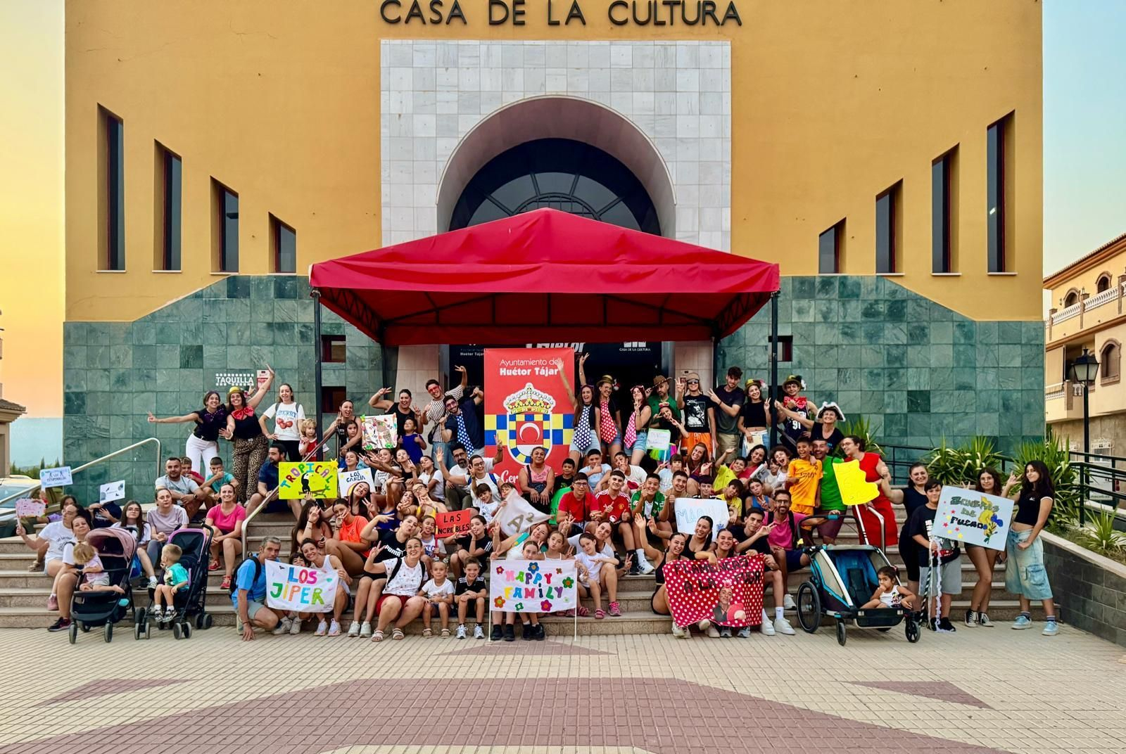 Jóvenes de Huétor Tájar participan en una gran gymkhana urbana