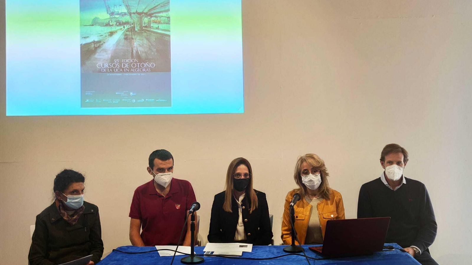 La inauguración del seminario.