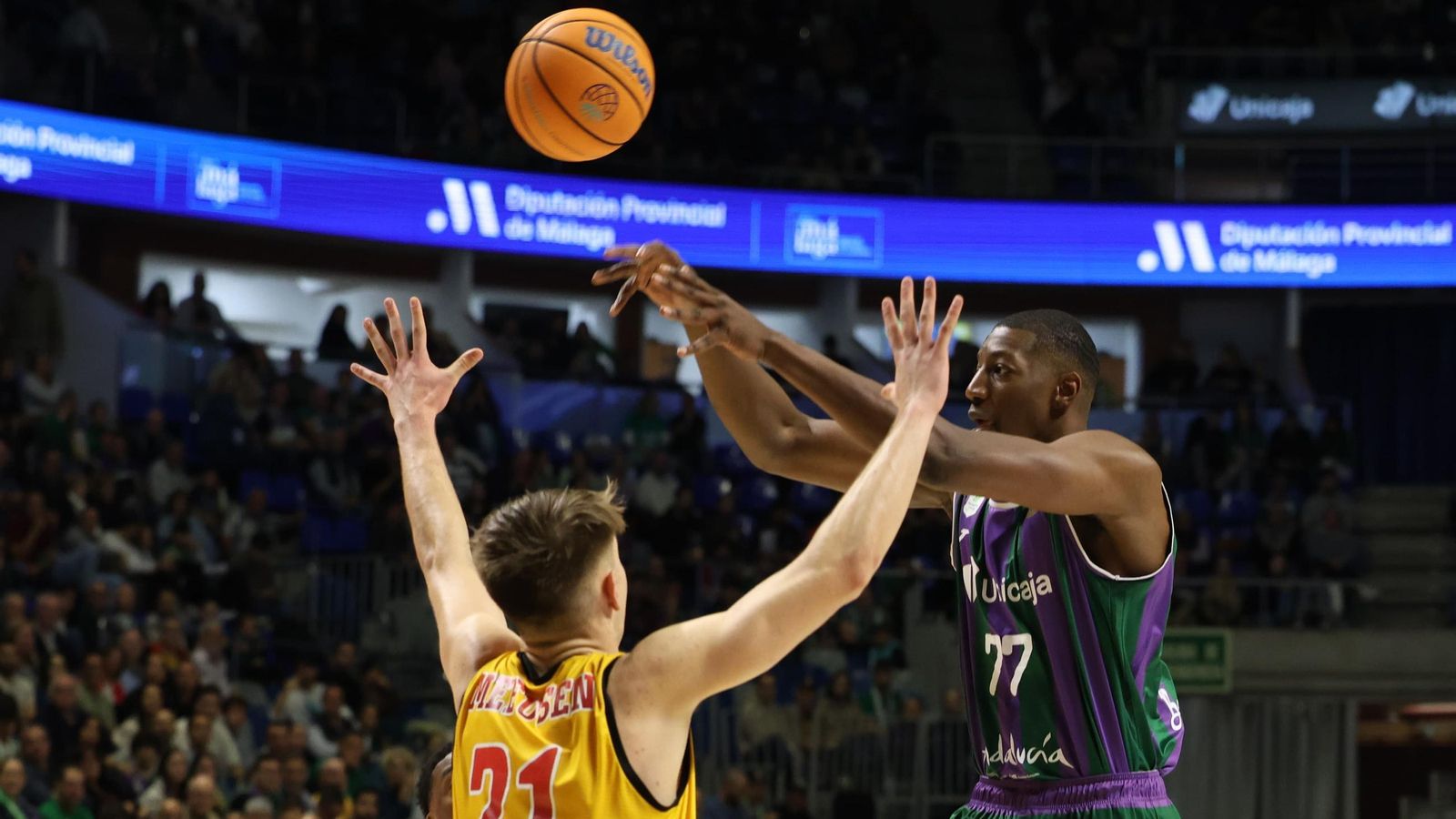 El Unicaja - Filou Oostende de BCL, en fotos