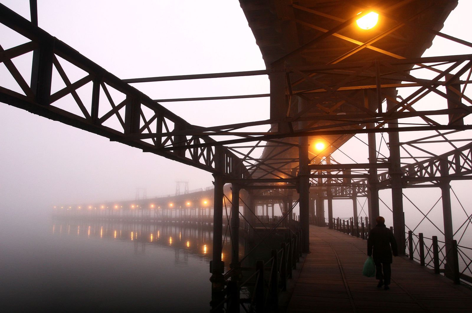 Las imágenes más impresionantes de la niebla en Huelva